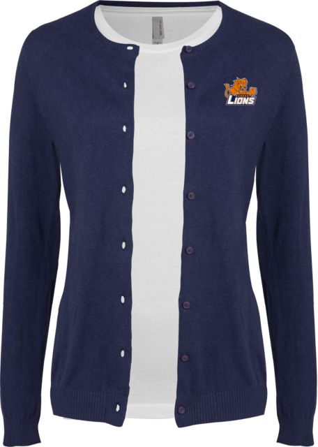 Nassau CC Womens Cardigan Sweater Primary Mark - ONLINE ONLY