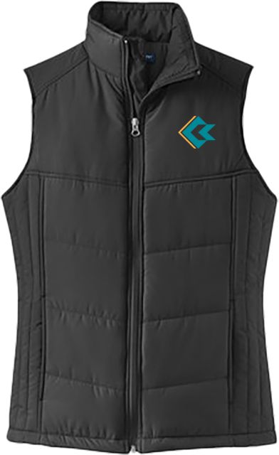 Conconino Womens Puffer Vest Coconino Community College - Emblem - ONLINE ONLY
