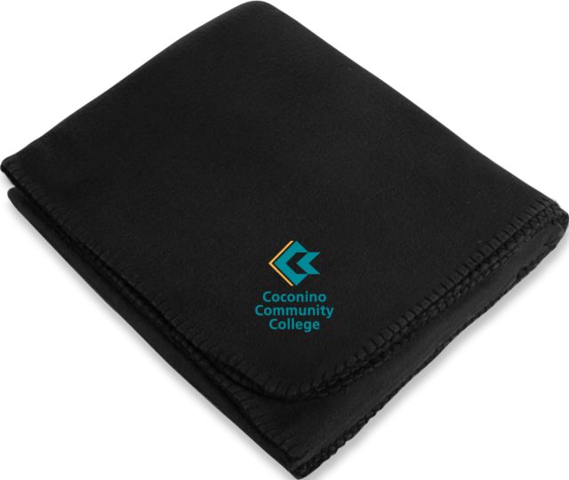 Conconino Arctic Fleece Blanket Coconino Community College - Primary Mark - ONLINE ONLY