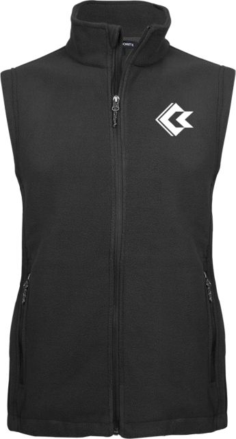 Conconino Fleece Full Zip Vest Coconino Community College - Emblem - ONLINE ONLY