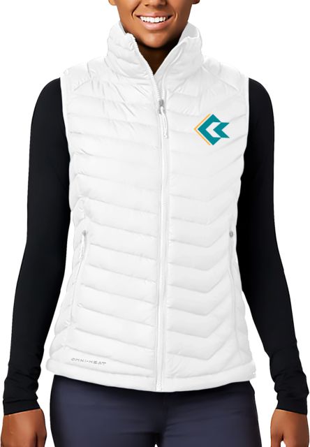 Conconino Columbia Womens Powder Lite Vest Coconino Community College - Emblem - ONLINE ONLY