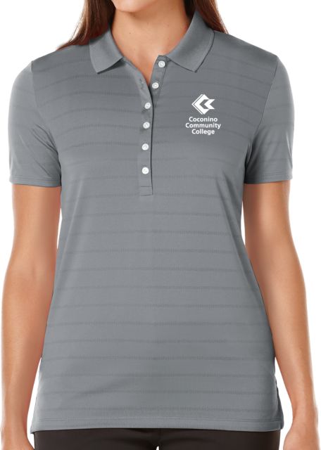 Conconino Callaway Womens Opti Vent Polo Coconino Community College - Primary Mark - ONLINE ONLY
