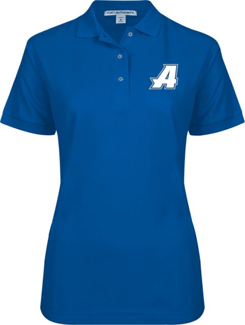 Assumption Womens Silk Touch Pique Polo Assumption A Primary Mark - ONLINE ONLY