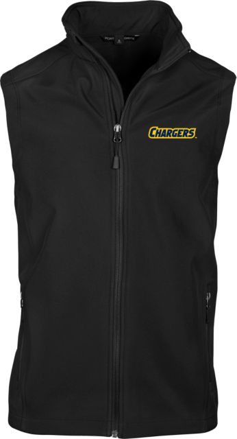 Cypress College Softshell Core Vest Cypress - Chargers Wordmark - ONLINE ONLY