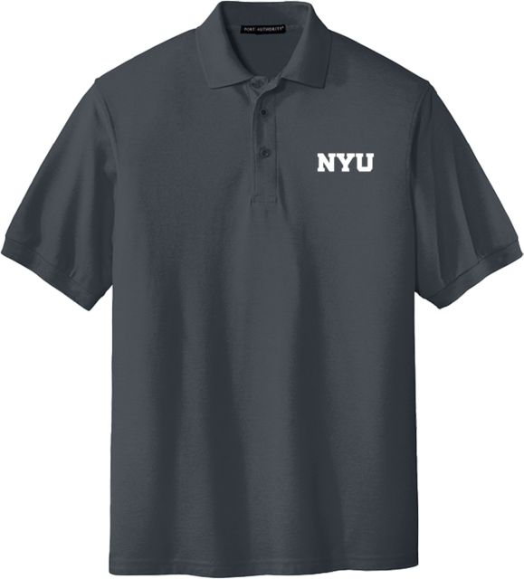 New York Univ Extended Silk Touch Polo Primary Mark - PLUS - ONLINE ONLY