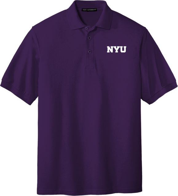 NYU Silk Touch Polo Primary Mark - ONLINE ONLY