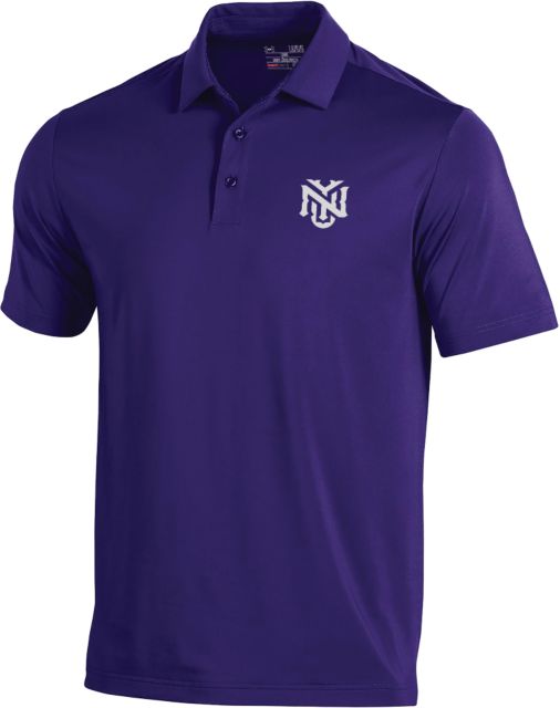 NYU Under Armour Performance Polo NYU Monogram - ONLINE ONLY