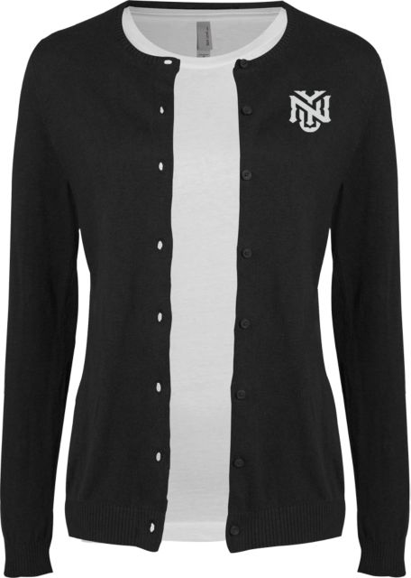 NYU Cardigan Sweater NYU Monogram - ONLINE ONLY