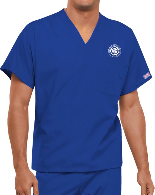 Unisex Royal WW Originals V Neck Scrub Top - ONLINE ONLY