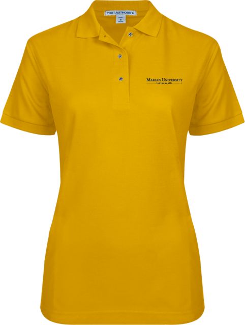 Marian Ladies Easycare Pique Polo Primary Mark - ONLINE ONLY