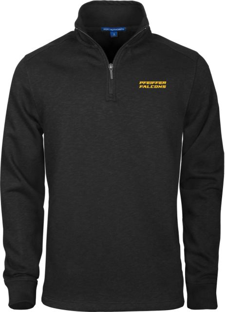Pfeiffer Slub Fleece 1/4 Zip Pullover Pfeiffer Falcons - ONLINE ONLY