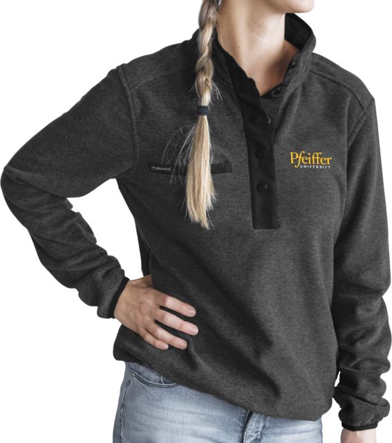 Pfeiffer Ladies DRI DUCK Aspen Fleece Pullover Pfeiffer University - ONLINE ONLY