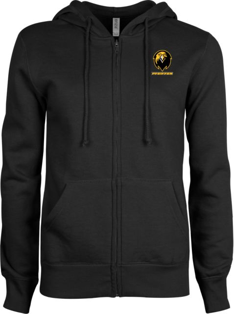 Pfeiffer ENZA Ladies Fleece Full Zip Hoodie Pfeiffer Combo Athletics Mark - ONLINE ONLY