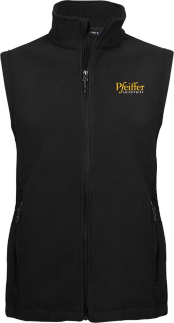 Pfeiffer Fleece Full Zip Vest Pfeiffer University - ONLINE ONLY