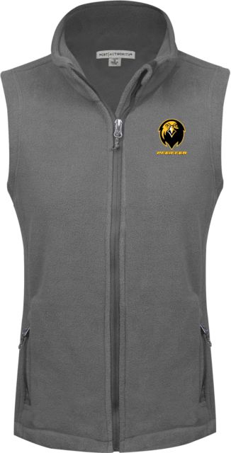 Pfeiffer Ladies Fleece Full Zip Vest Pfeiffer Combo Athletics Mark - ONLINE ONLY