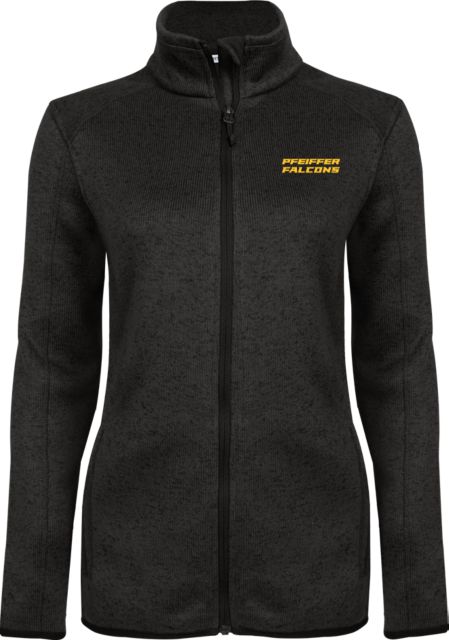Pfeiffer Heather Ladies Fleece Jacket Pfeiffer Falcons - ONLINE ONLY