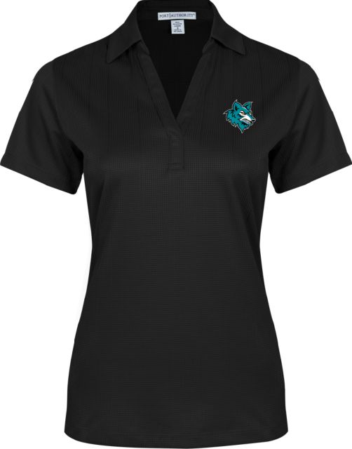 Chandler Gilbert Ladies Performance Fine Jacquard Polo Coyote Head Embroidery - ONLINE ONLY