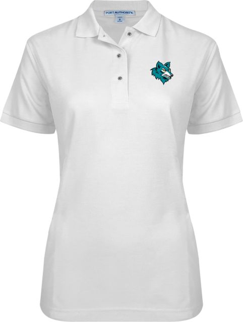 Chandler Gilbert Ladies Easycare Pique Polo Coyote Head Embroidery - ONLINE ONLY