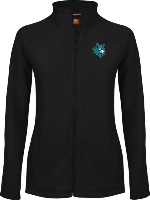 Chandler Gilbert Ladies Fleece Full Zip Jacket Coyote Head Embroidery - ONLINE ONLY