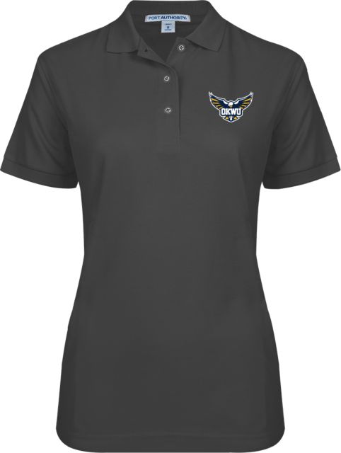 Oklahoma Wesleyan Ladies Easycare Pique Polo Primary Eagle - ONLINE ONLY