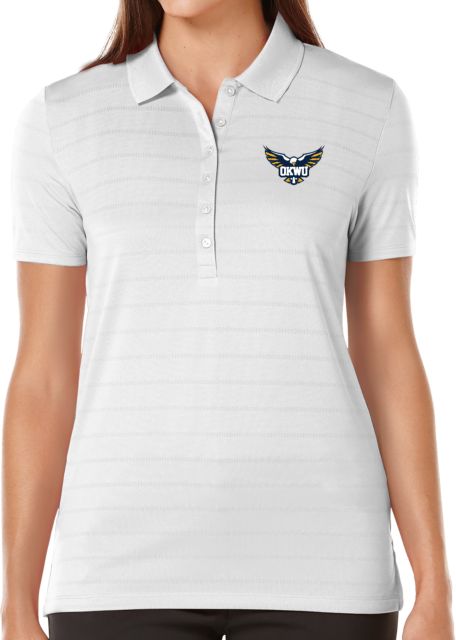 Oklahoma Wesleyan Ladies Callaway Opti Vent Polo Primary Eagle - ONLINE ONLY