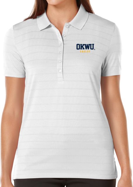 Oklahoma Wesleyan Ladies Callaway Opti Vent Polo Logotype - ONLINE ONLY