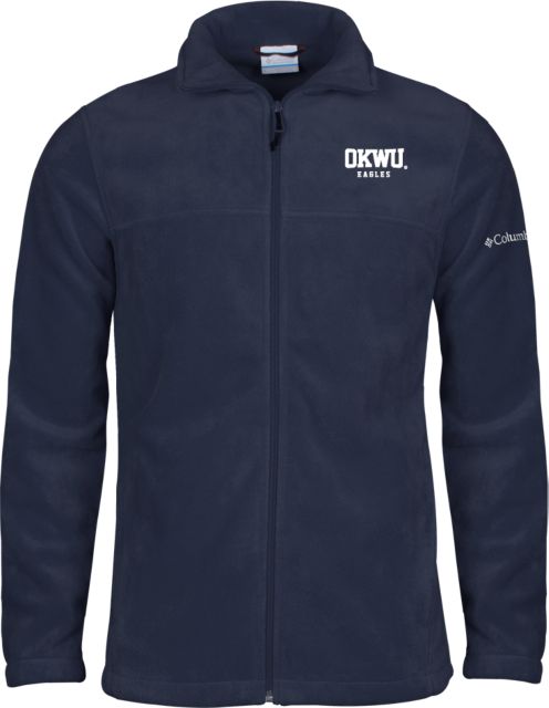 Oklahoma Wesleyan Columbia Full Zip Fleece Jacket Logotype - ONLINE ONLY