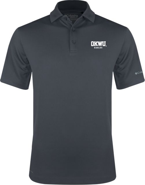 Oklahoma Wesleyan Columbia Omni Wick Drive Polo Logotype - ONLINE ONLY