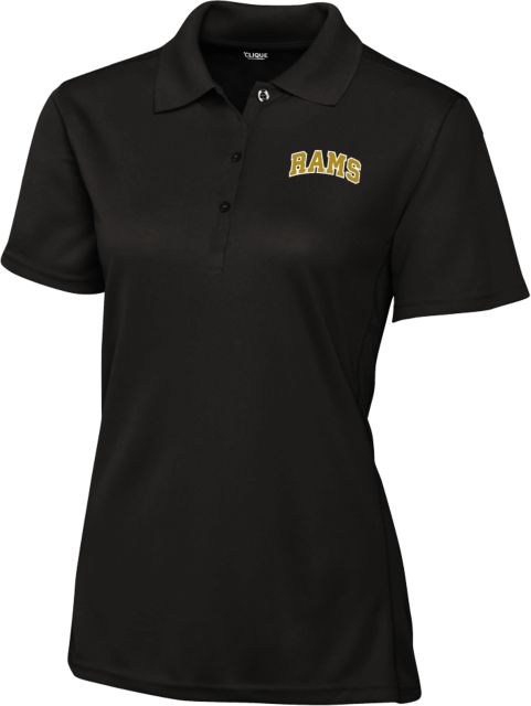 Suffolk University C&B Womens Clique Ice Pique Polo Arched Rams - ONLINE ONLY