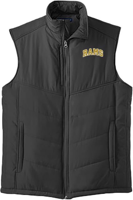 Suffolk University Puffer Vest Arched Rams - ONLINE ONLY