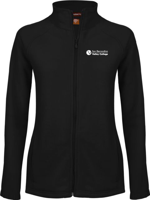 SBVC Womens Fleece Full Zip Jacket San Bernardino Valley College - ONLINE ONLY
