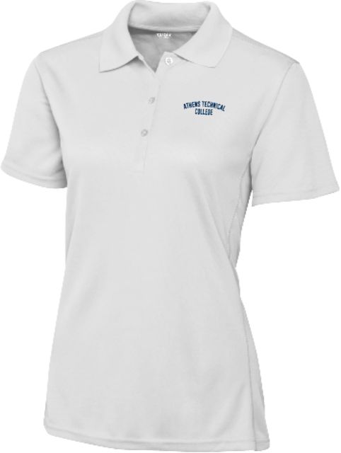 Athens Technical C&B Womens Clique Ice Pique Polo Athens Technical College EMB - ONLINE ONLY