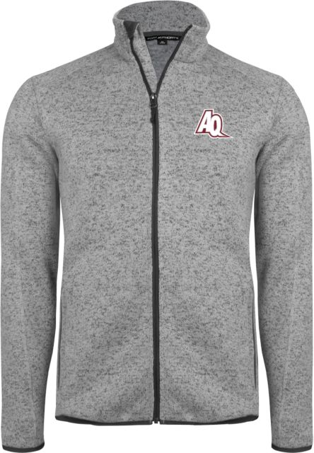 Aquinas College Heather Sweater Fleece Jacket Athletic AQ - ONLINE ONLY