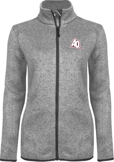 Aquinas College Womens Heather Fleece Jacket Athletic AQ - ONLINE ONLY