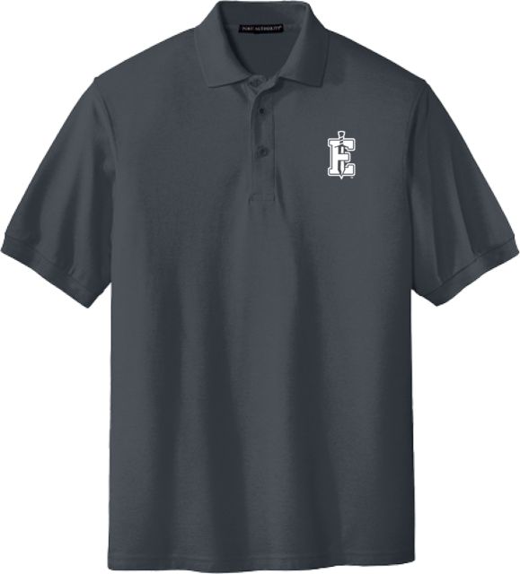 PennWest Edinboro Extended Silk Touch Polo Edinboro E Sword Mark - ONLINE ONLY