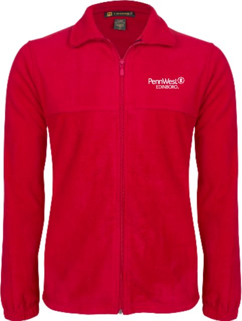 PennWest Edinboro Fleece Full Zip Jacket PennWest Edinboro Insitutional Mark - ONLINE ONLY