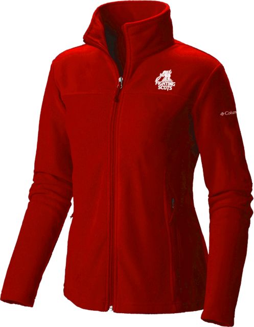 PennWest Edinboro Columbia Womens Full Zip Fleece Jacket Edinboro Fighting Scots Primary Mark - ONLINE ONLY
