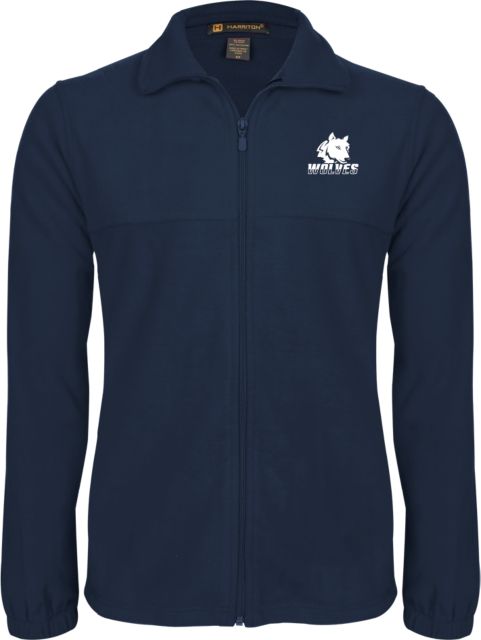 Western Connecticut Fleece Full Zip  Jacket Mascot - ONLINE ONLY