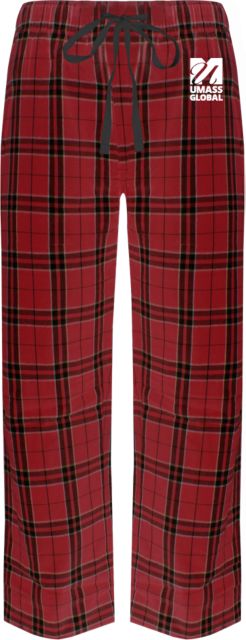 UMass Global Flannel Pajama Pant  UMass Global Primary Logo Stacked - ONLINE ONLY