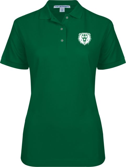 Wisconsin Parkside Womens Silk Touch Pique Polo Athletic Bear Head - ONLINE ONLY