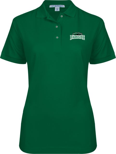 Wisconsin Parkside Womens Silk Touch Pique Polo Parkside w Half Bear - ONLINE ONLY