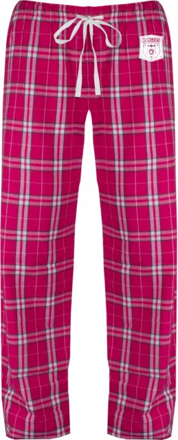 Wisconsin Parkside Womens Flannel Pajama Pant Primary Athletic Mark - ONLINE ONLY