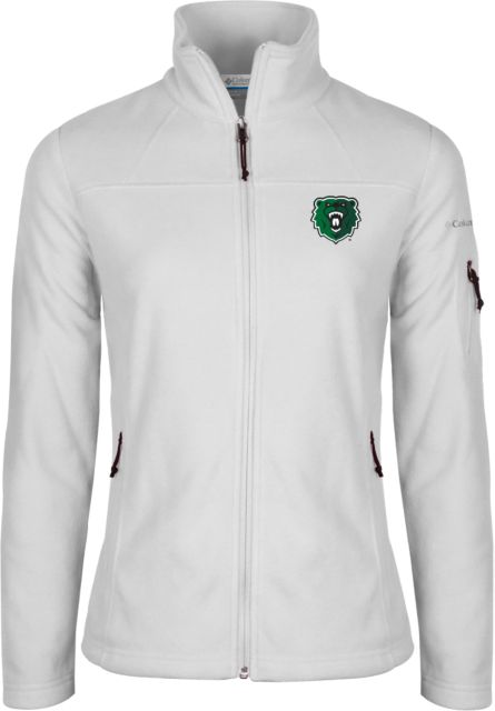 Wisconsin Parkside Columbia Ladies Full Zip Fleece Jacket Athletic Bear Head - ONLINE ONLY