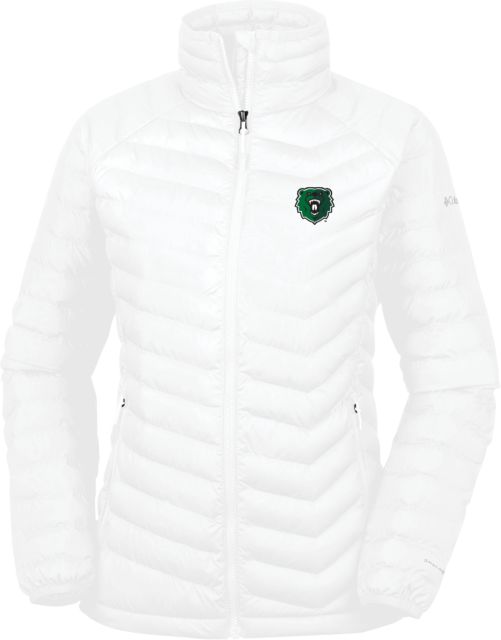 Wisconsin Parkside Columbia Powder Lite Ladies Jacket Athletic Bear Head - ONLINE ONLY