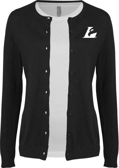 Wisconsin La Crosse Ladies Cardigan Eagle L EMB - ONLINE ONLY