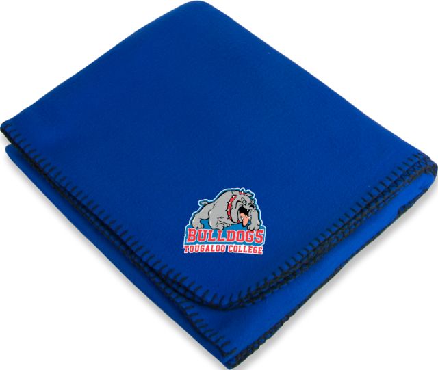 Tougaloo Arctic Fleece Blanket Athletic Mark Embroidery - ONLINE ONLY