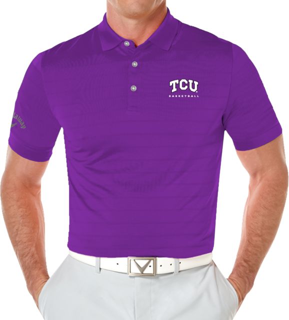 TCU Callaway Opti Vent Polo Basketball - ONLINE ONLY