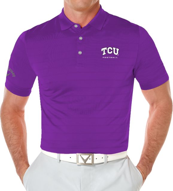 TCU Callaway Opti Vent Polo Football - ONLINE ONLY