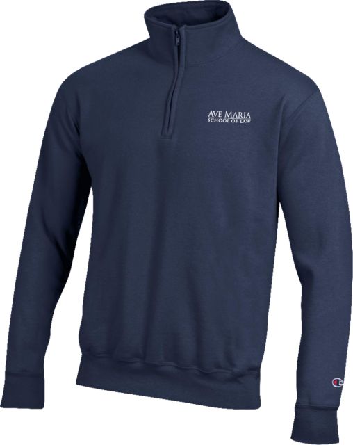 Ave Maria Law Champion Fleece 1/4 Zip Ave Maria School of Law Wordmark - ONLINE ONLY