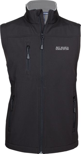 Ave Maria Law Premium Softshell Vest Ave Maria School of Law Wordmark - ONLINE ONLY